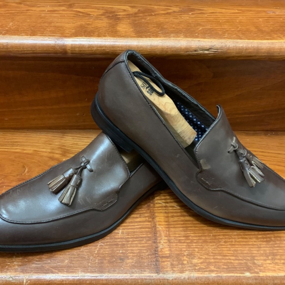 Steve Madden NWT Brown Leather Loafers - Picture 3 of 4